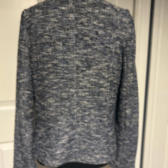 Vince Tweed Textured Open Drape Blazer Medium - Picture 4 of 6